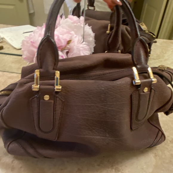 BURBERRY Leather Dusty Mauve Purse - Picture 3 of 10